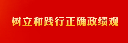 树立和践行正确政绩观